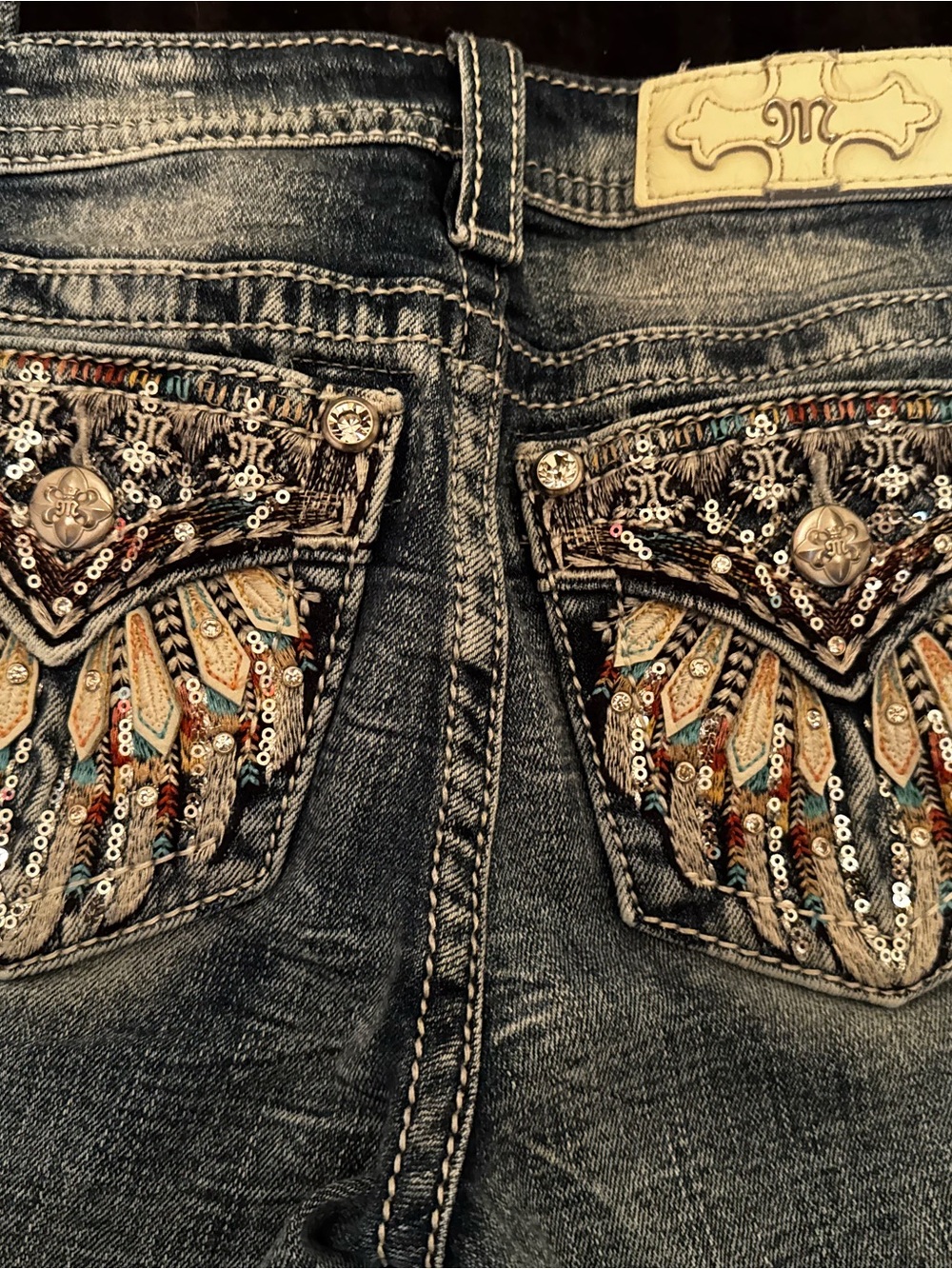 Miss Me Mid-Rise Boot Cut Jeans
